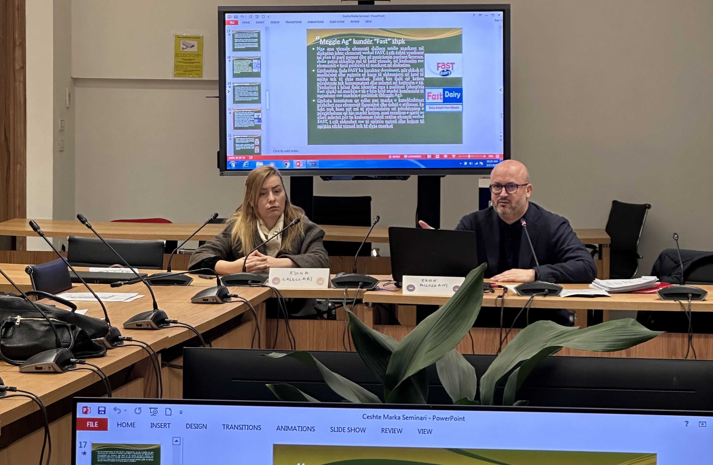 AKTIVITET TRAJNUES: “ Markat tregtare, dizajnet industriale dhe treguesit gjeografikë WIPO." - 17 shkurt 2026