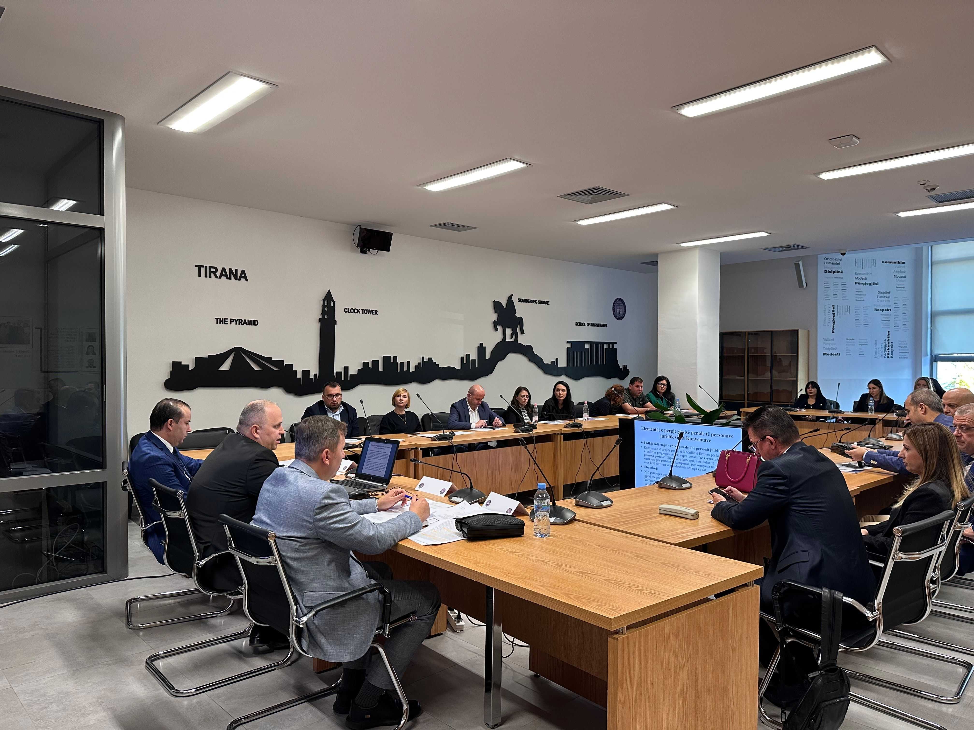 AKTIVITET TRAJNUES: “Personat juridikë në cilësinë e të pandehurve” 30 tetor 2025